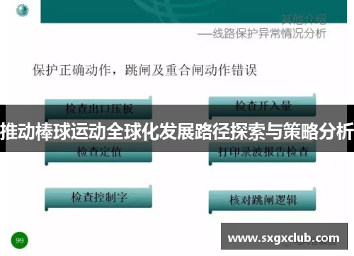 推动棒球运动全球化发展路径探索与策略分析