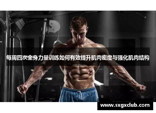 每周四次全身力量训练如何有效提升肌肉密度与强化肌肉结构